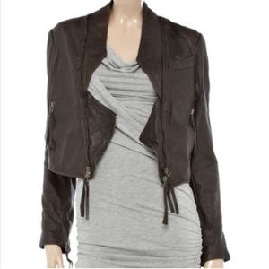 TWENTY8TWELVE Sienna Miller Claudia Sheepskin Leather Jacket 2